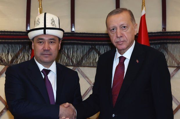 Cumhurbaşkanı Erdoğan, Caparov ve Tatar ile görüştü