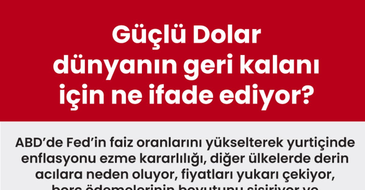 Güçlü Dolar dünyanın geri kalanı için ne ifade ediyor?