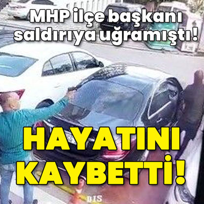 MHP ilçe başkan yardımcısı silahlı saldırıda öldü!