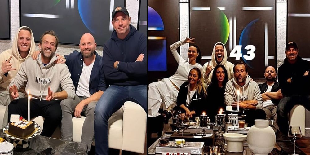 Dostlarıyla bir arada kutlama!