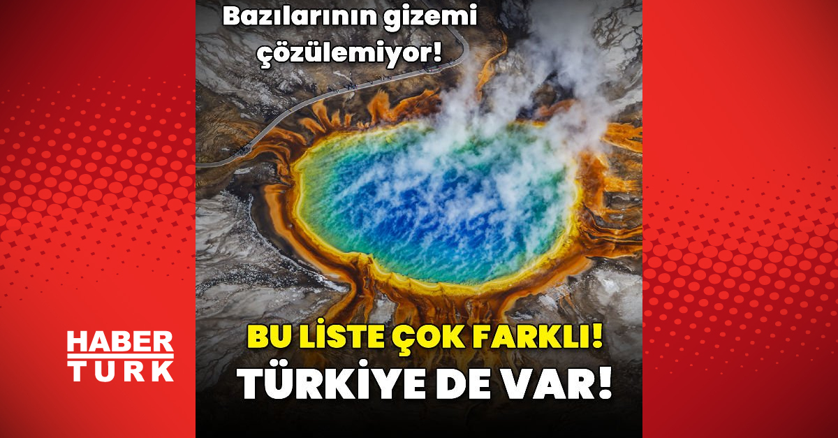 Dünyanın en ilginç doğa harikaları!