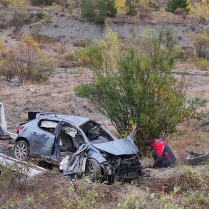 Kastamonu'da otomobil devrildi, sürücü öldü