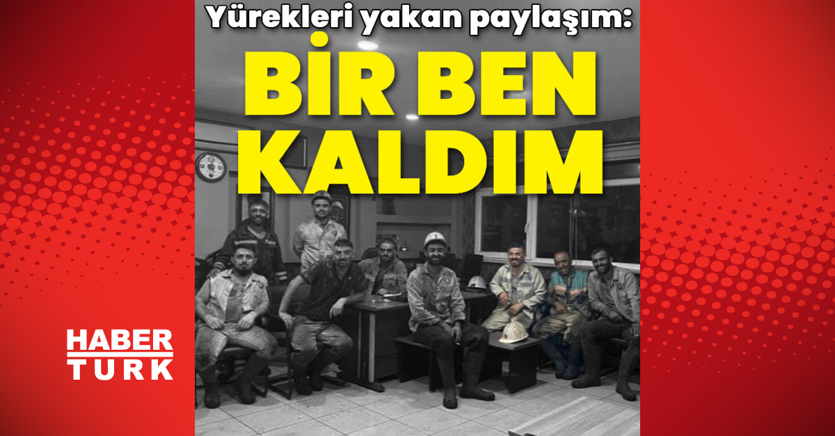 Yürekleri yakan paylaşım: Bir ben kaldım!