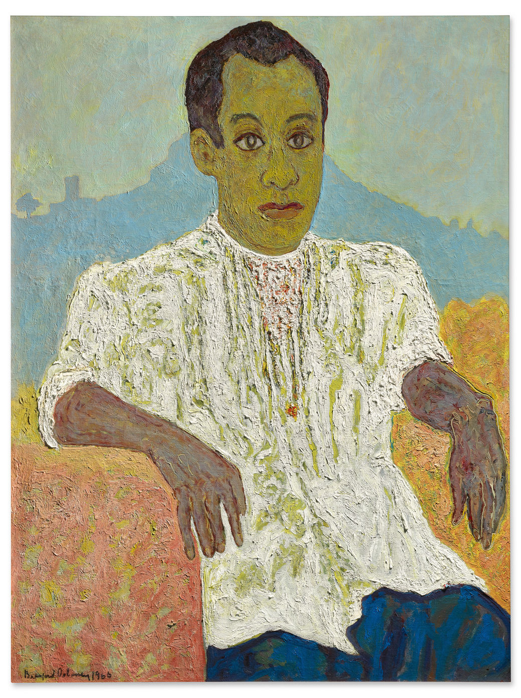 Beauford Delaney- 'James Baldwin'in portresi'
