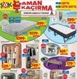 ŞOK aktüel indirimli ürünler listesinde bu hafta beyaz eşya, süpürge makinesi, ütü, kitaplık, tartı, koşu bandı, fırın, tost makinesi, kozmetik ürünleri ve havlu çeşitleri dikkat çekti. İşte ŞOK aktüel 26 Ekim - 1 Kasım kataloğu...