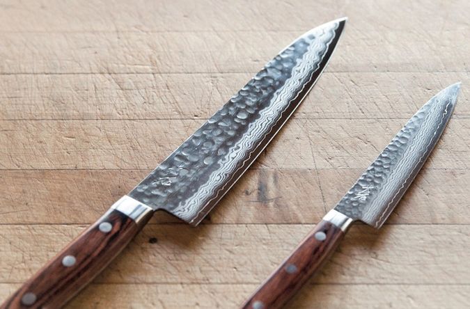 Shun şef ve doğrama bıçağı