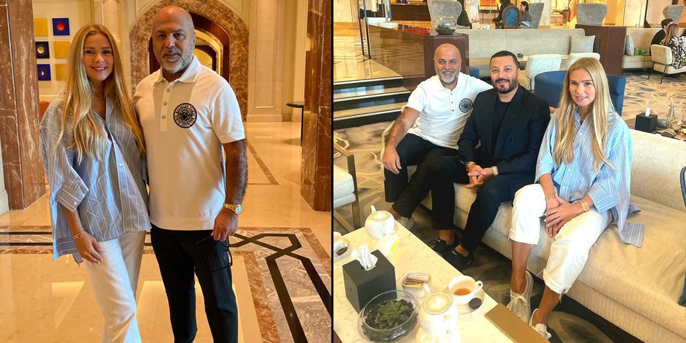 Ayaydınlar modacı Zuhair Murad'la buluştu!