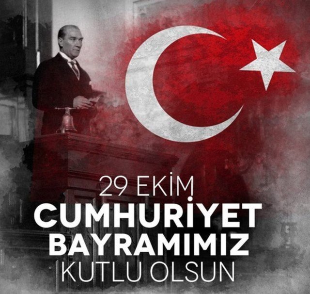 BAYRAM COŞKUSU! 29 Ekim Cumhuriyet Bayramı Mesajları 2022 | Atatürk ...