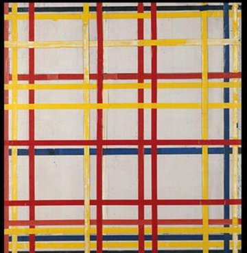Ünlü Hollandalı ressam Piet Mondrian