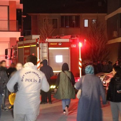 Sakarya'da 'bir kişi, eski eşinin evinde kendini yaktı' iddiası