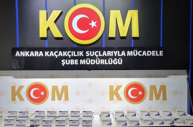 Ankara'da 10 binden fazla uyuşturucu hap ele geçirildi