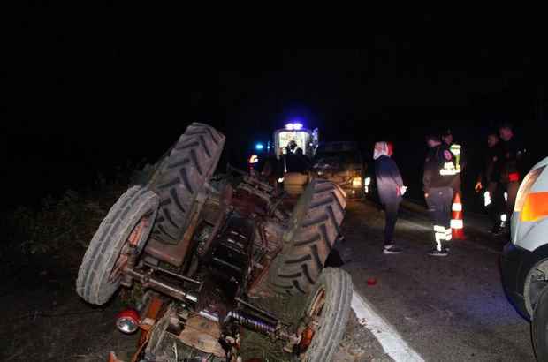 Tokat'ta görünmez kaza!