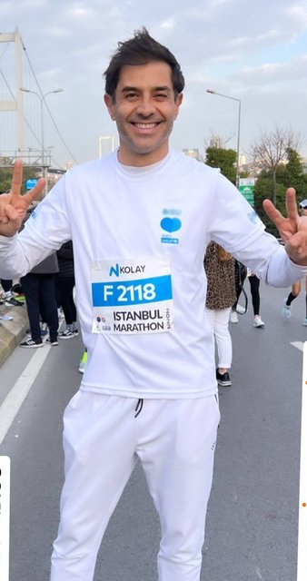 Ünlü isimler 44'üncü İstanbul Maratonu'nda: Cansel Elçin, Janset Paçal... - Magazin haberleri