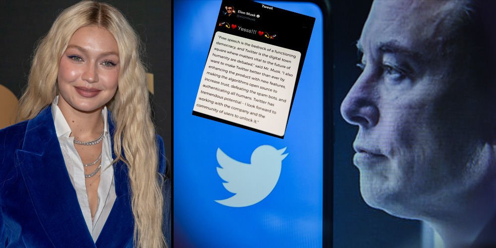 Gigi Hadid, Twitter hesabını sildi!