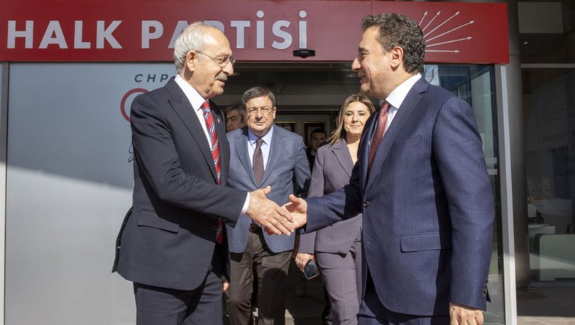 DEVA Partisi lideri Babacan, CHP lideri Kılıçdaroğlu ile görüştü