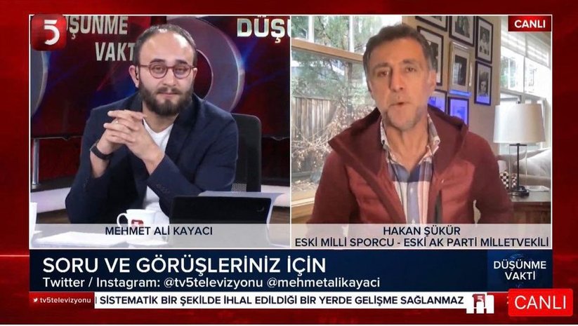RTÜK'ten TV 5'e 'Hakan Şükür' incelemesi