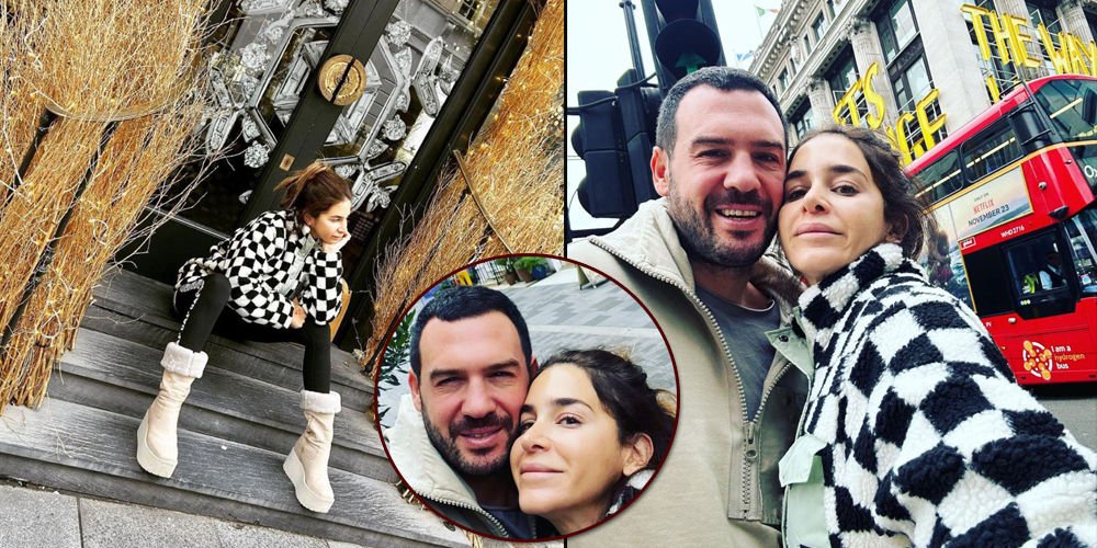 Sert çifti Londra'da...