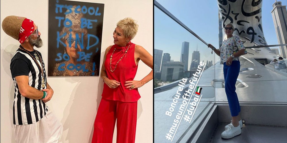 Dubai'de sanat turu!