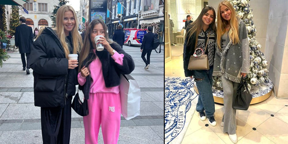 Anne-kız Londra'da...