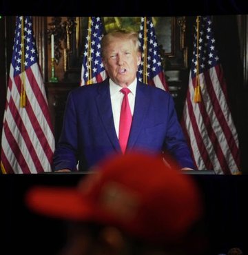 6 Ocak 2021 Kongre baskını sürecinde Twitter hesabı kapatılan eski ABD Başkanı Donald Trump