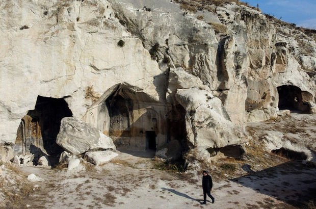 Bizans dönemi kaya yerleşimi restorasyonla korunacak