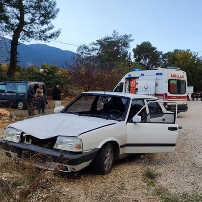 Antalya'da ölümlü kaza
