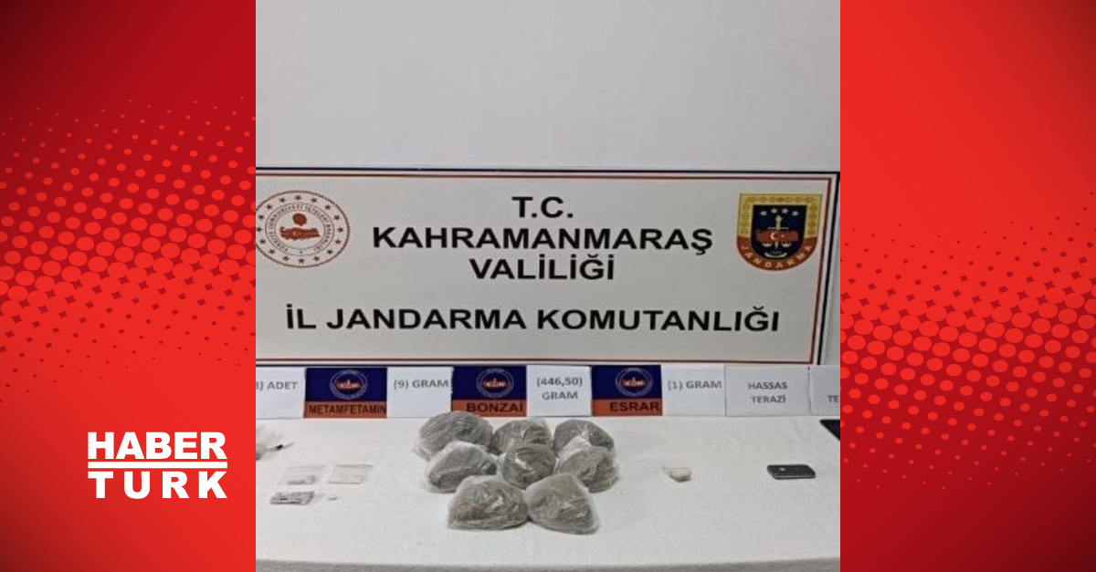 Kahramanmaraş merkezli 2 ilde uyuşturucu operasyonunda 5 şahıs tutuklandı