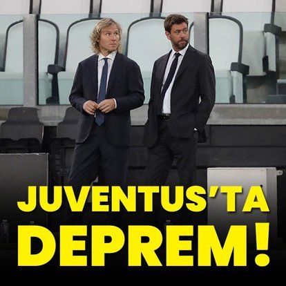 Juventus'ta deprem!