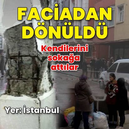 İstanbul'da faciadan dönüldü!