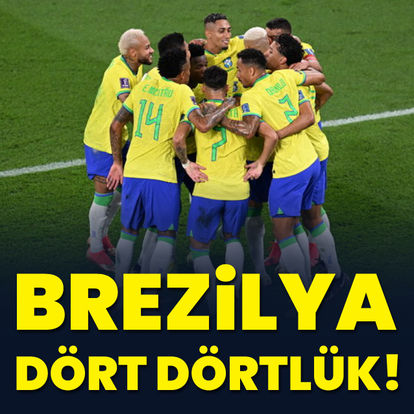 Brezilya dört dörtlük!