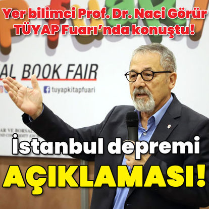 Yer bilimci Prof. Dr. Naci Görür'den "İstanbul depremi" açıklaması!