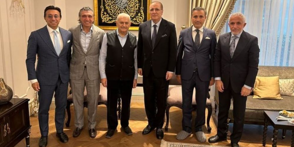 TBMM Başkanı Yıldırım'a iş insanlarından ziyaret!