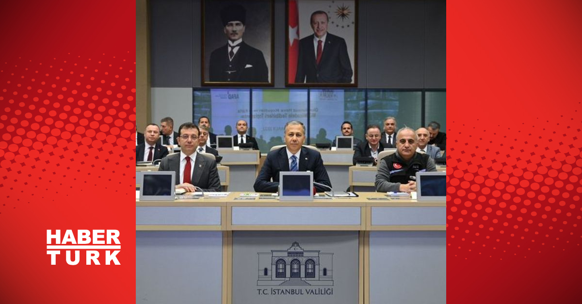 İstanbul Valisi Ali Yerlikaya başkanlığında 