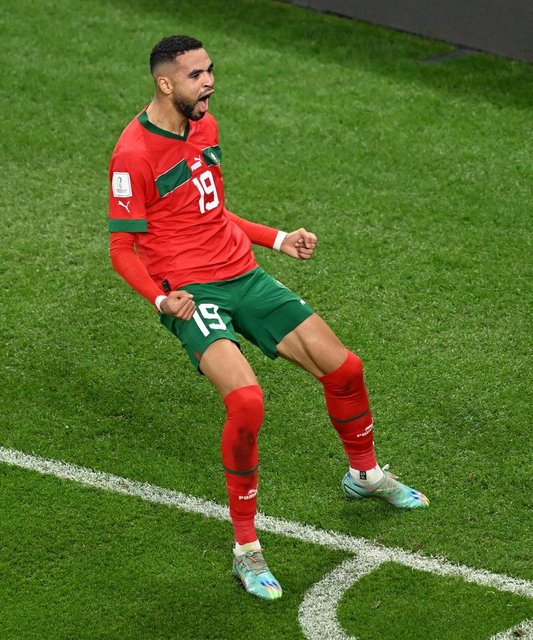Youssef En-Nesyri attı secdeye yattı - 2022 Dünya Kupası maçları