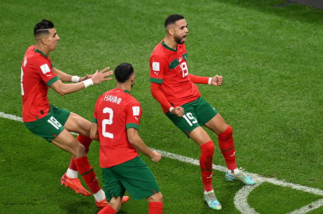 Youssef En-Nesyri attı secdeye yattı - 2022 Dünya Kupası maçları
