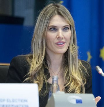 Avrupa Parlamentosu Başkan Yardımcısı Eva Kaili