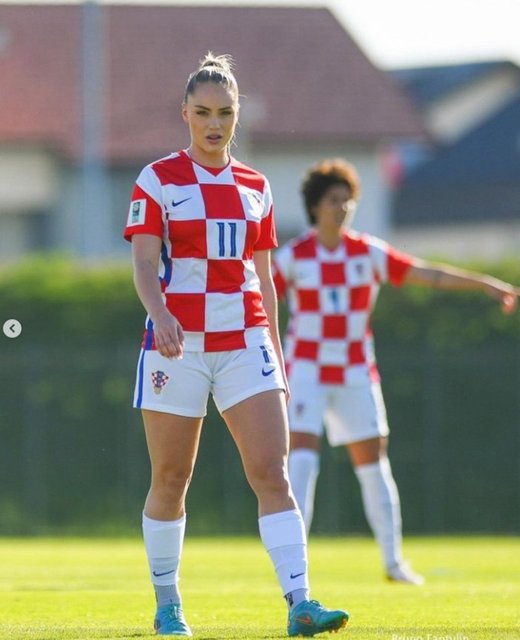 Dünyanın en güzel futbolcusu: Ana Maria Markovic