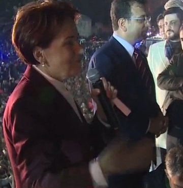 İBB Başkanı İmamoğlu ve İYİ Parti Genel Başkanı Akşener, İstanbul Saraçhane