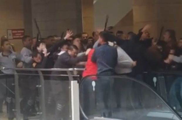 Adana Adliyesi'nde ortalık karıştı! Görevlilere saldırdılar