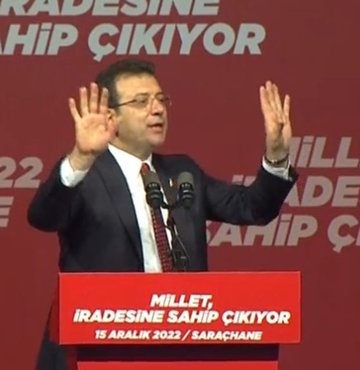 İstanbul Büyükşehir Belediye (İBB) Başkanı Ekrem İmamoğlu hakkındaki mahkumiyet kararı sonrası, Saraçhane
