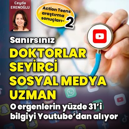 ÇARPICI ARAŞTIRMA! Doktorlar seyirci, sosyal medya uzman - Güncel haberler