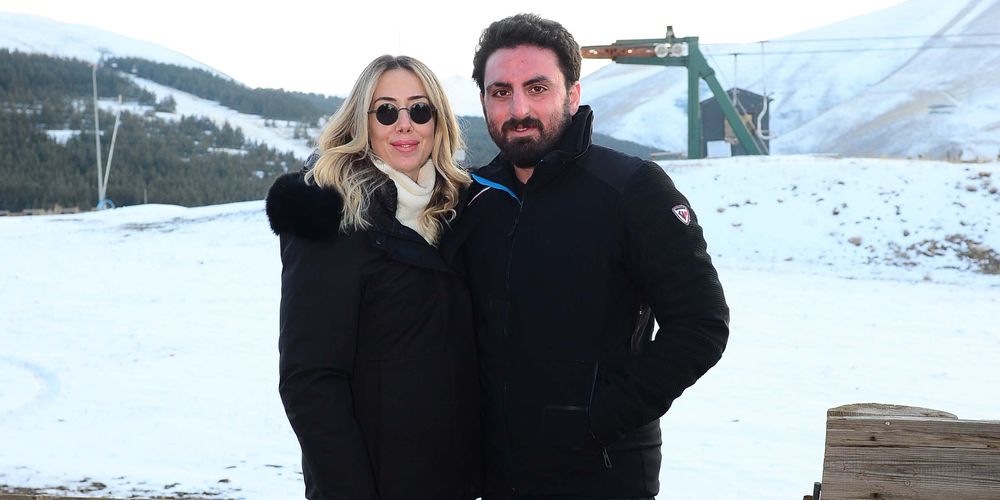 Palandöken'de etkinlik...