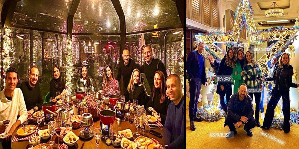 Ailece yeni yıl yemeği...