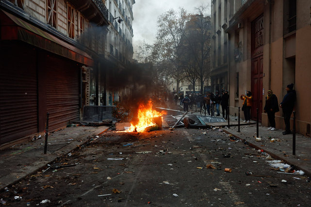 Fransa'dan son dakika | Paris sokakları karıştı, PKK yanlıları polisle çatıştı! Paris'te ne oluyor?