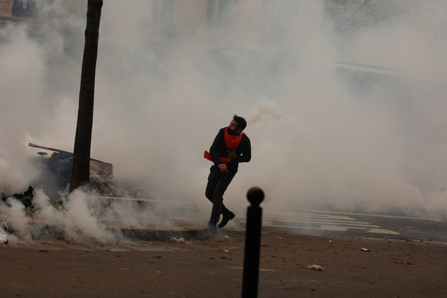Fransa'dan son dakika | Paris sokakları karıştı, PKK yanlıları polisle çatıştı! Paris'te ne oluyor?