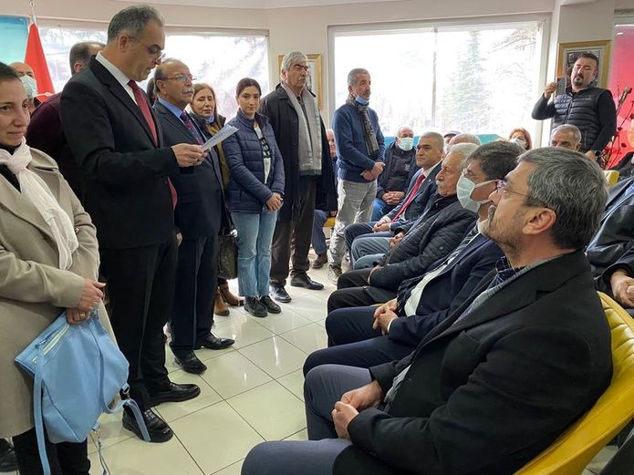 İstifasını sunan CHP Tunceli İl Başkanı Ali Mustafa Çelik