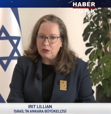 İsrail Büyükelçisi Irit Lillian Habertürk