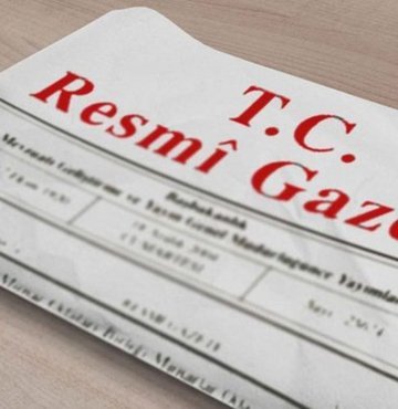 Cumhurbaşkanı Erdoğan, Resmi Gazete