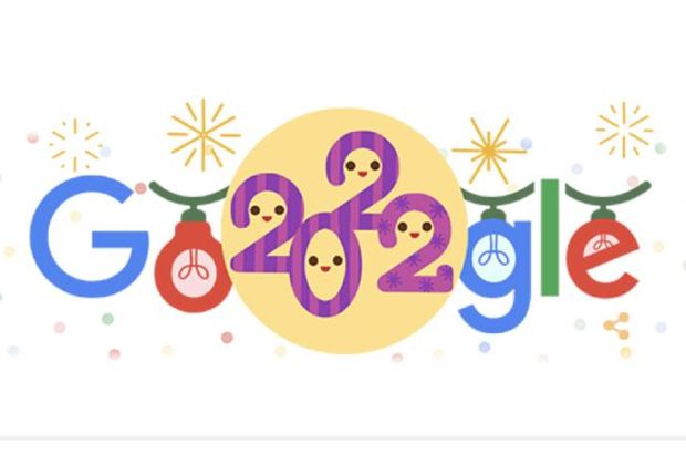 Google'dan yılbaşına özel doodle!