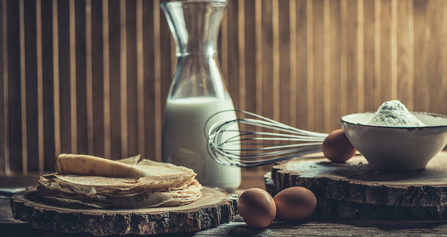 1- Krep hamurunu çok fazla karıştırmayın